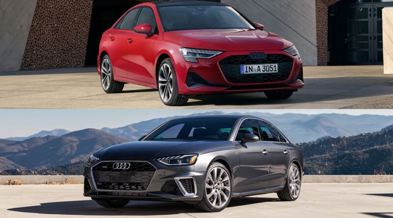 Audi A3 vs. A4: Os menores sedãs da Audi comparados